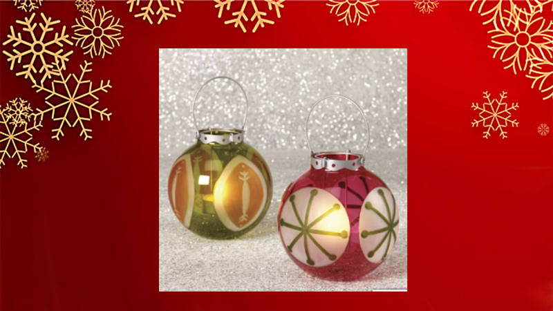 Ponle luz novedosa a tu Navidad con ¡bolas navideñas iluminadas!