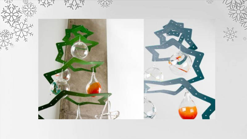 Cómo hacer un árbol de Navidad espectacular y muy minimalista